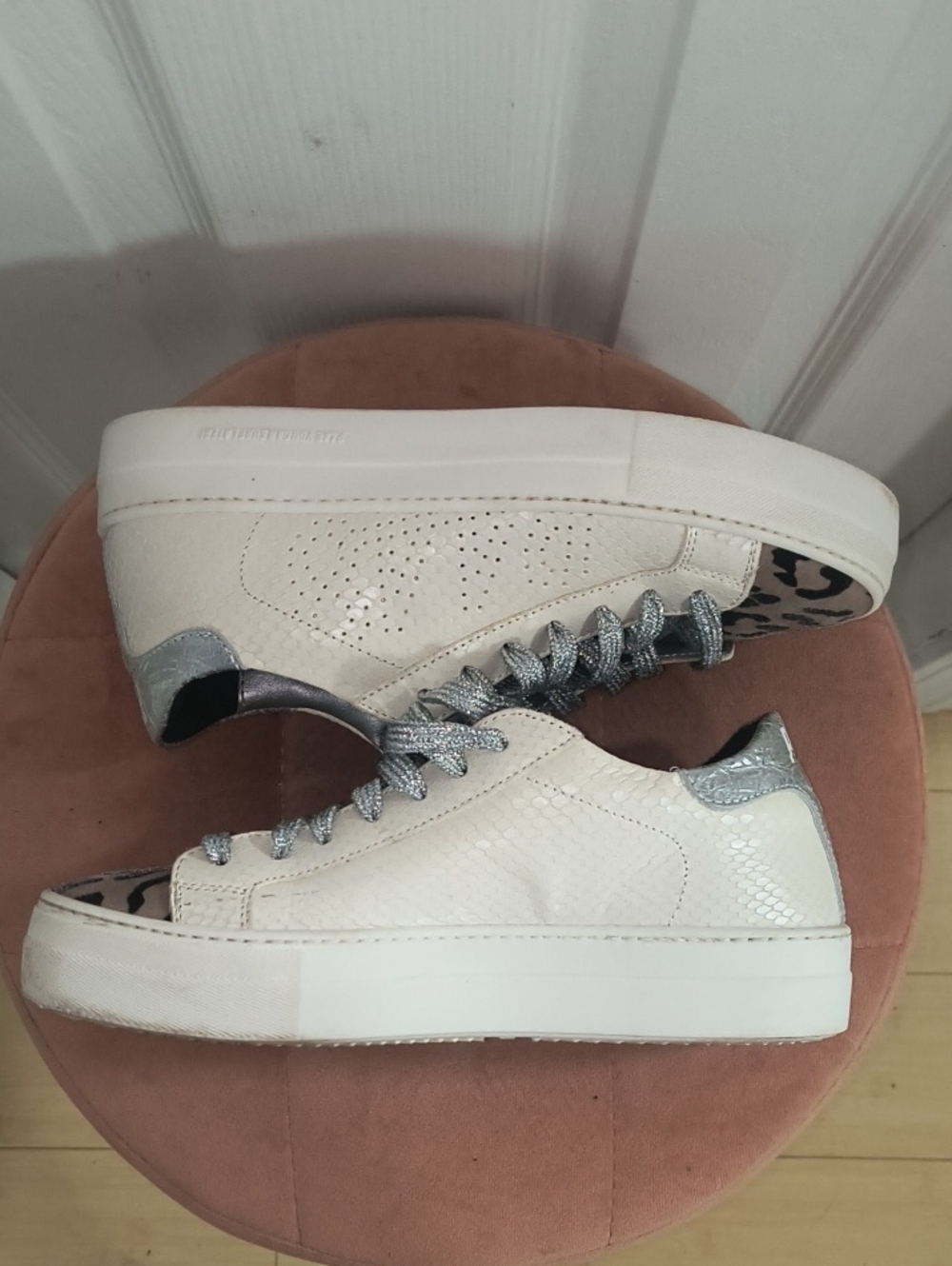 P448 Thea Python Roccia Platform Sneakers Size 39 - Picture 4 of 8